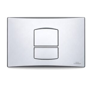 KARIBA Itaka Double Flush Plate – Satin (317302)