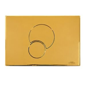 KARIBA Itaka Double Flush Plate – Gold (317329V)