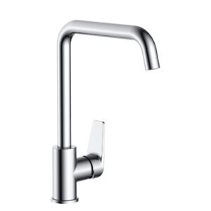 HESANIT Logic Single Lever Deck Mounted Sink Mixer – Chrome (4005)