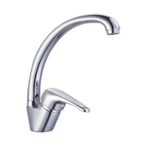 HESANIT Astra Single Lever Deck Mounted Sink Mixer – Chrome (54626A)