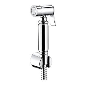 Eurodocia Brass Chrome Hand Shower with SS Flexible Hose 120 cm (63034)