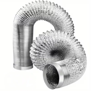 Flexible aluminium foil duct