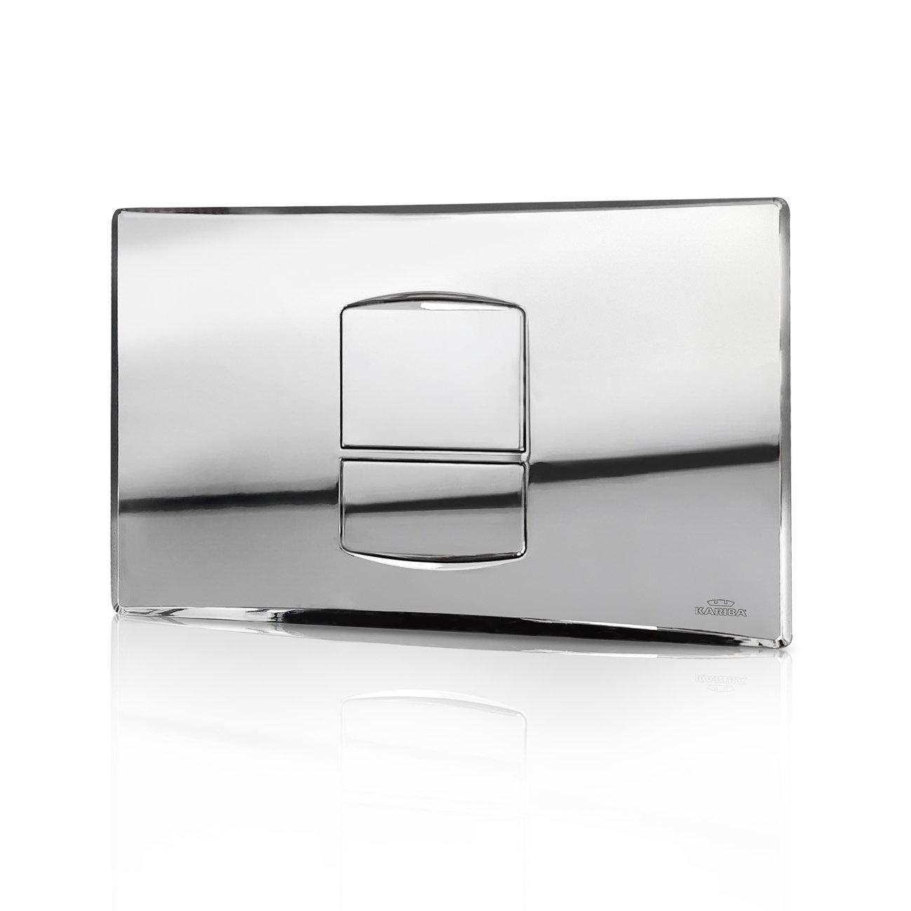 KARIBA Itaka flush plate Chrome 317301