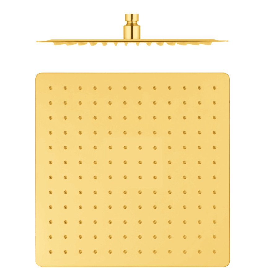 HESANIT Infinity Square Shower Head 300x300mm (RS 80044-30) - Gold