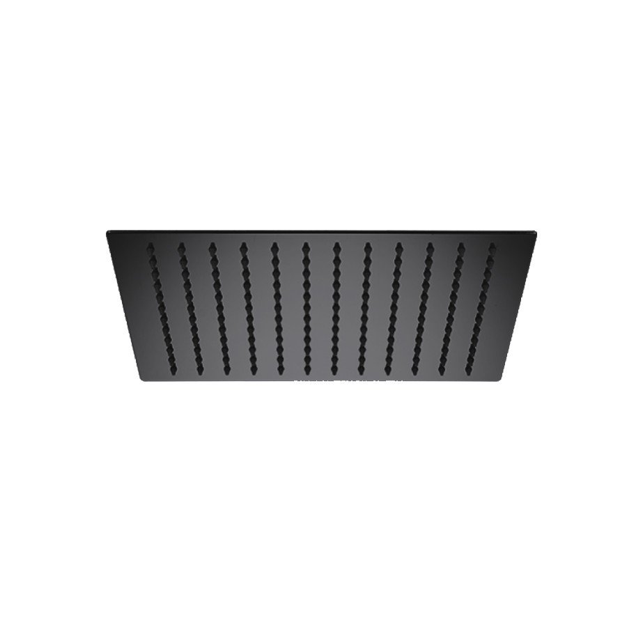 HESANIT Infinity Square Shower Head 300x300mm (RS 80044-30) - Matt Black