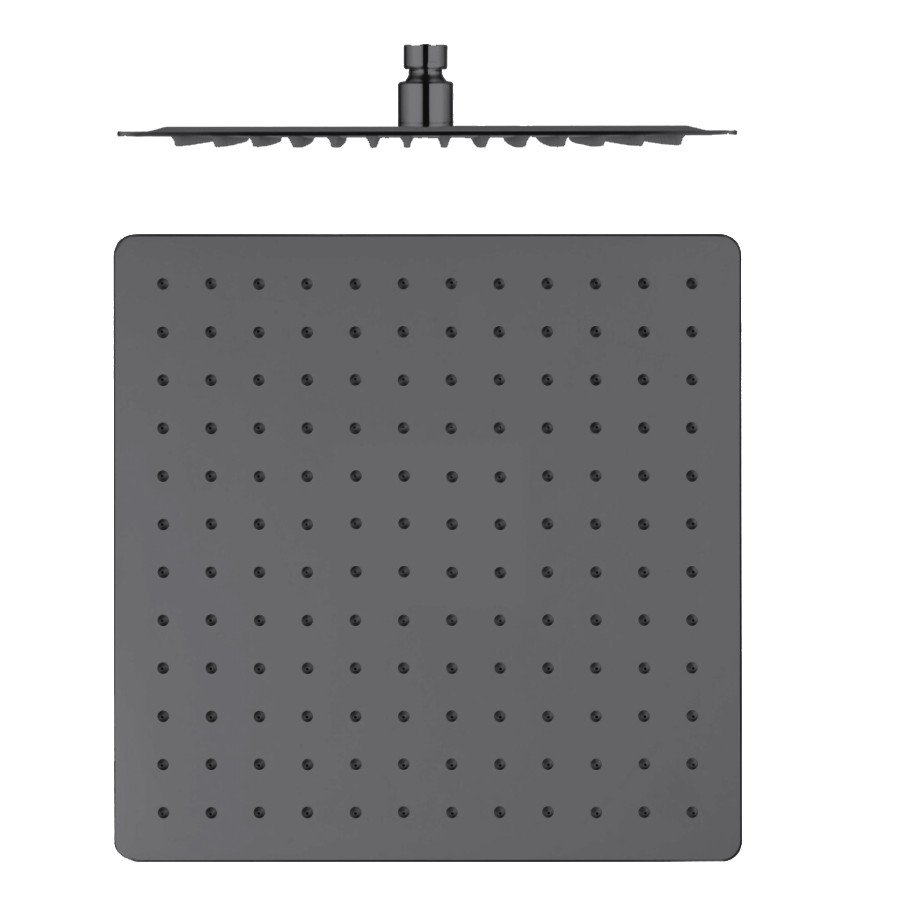 HESANIT Infinity Square Shower Head 300x300mm (RS 80044-30) - Matt Black