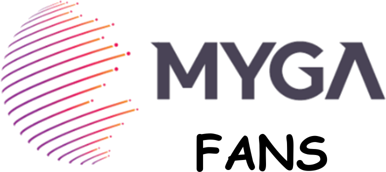 MYGA FANS official brand logo