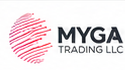 MYGA Trading LLC official logo with red striped circular mark
